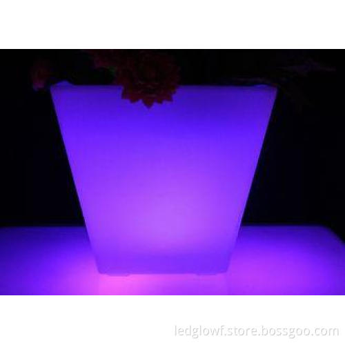 IP65 Waterproof LED Ice Bucket With Rechargeable Battery Fo